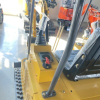 Mini-excavatrice sur chenilles diesel de 1,25 tonne RBD-17E Laidong 385 -38~34, puissance de creusement élevée pour espaces étroits, garantie 1 an