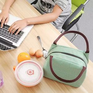 Aluminum Foil Thickened Lunch <b>Box</b> Tote Bag Thermal Insulation Bag Takeout Lunch Outdoor Picnic Bag - Product Image 5
