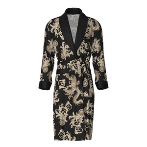 Vente <span class=keywords><strong>en</strong></span> gros de pyjamas pour hommes <span class=keywords><strong>peignoir</strong></span> <span class=keywords><strong>en</strong></span> <span class=keywords><strong>satin</strong></span> à manches longues avec imprimé respirant portable - Product Image 5