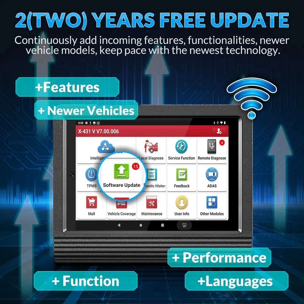 LAUNCH X431 V V4.0 車両OBD2診断ツール 自動車フルシステムECU