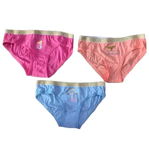 Sous-vêtements personnalisés pour petites filles de 1 à 3 ans, vente en gros/ODM/OEM