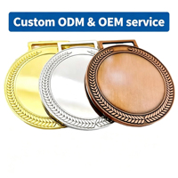 Médaille de course de marathon personnalisée en 3D, en alliage de zinc, médaille de récompense sportive, fabrication OEM ODM