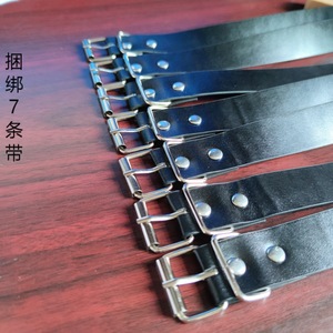 Ensemble de 7 sangles de bondage en cuir pour femmes, accessoires intimes pour couples, couleur noire - Product Image 1
