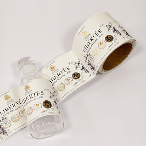 Etiqueta de cartulina gruesa y resistente, resistente a la flexión, personalizada para regalo, para sets de botellas de vino y whisky premium. - Product Image 3