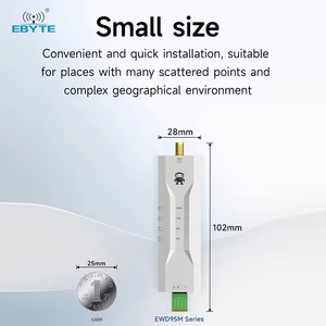 Ebyte ODM EWD95M ไมโคร DIN-rail DTU ป้องกันการรบกวน R485/RS232 22dBm 433/915MHz Lora ไมโครวิทยุส่งข้อมูลไร้สาย - Product Image 3