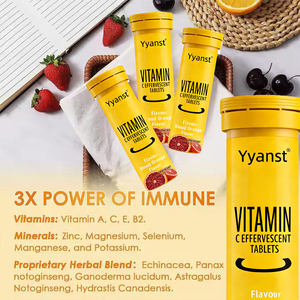 Comprimés effervescents de haute qualité OEM/ODM pour renforcer l'immunité, minéraux et vitamines, soutien quotidien pour la santé immunitaire - Product Image 2