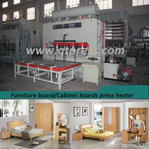 Peau de porte de placage presse hydraulique peau panneau de porte gaufrage presse hydraulique manuelle Machine - Product Image 6