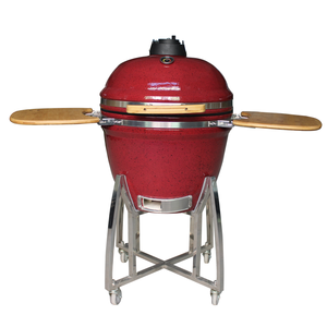 Barbecue Kamado AUPLEX pour l'extérieur, norme américaine, 23 pouces, en céramique, au <span class=keywords><strong>charbon</strong></span> de <span class=keywords><strong>bois</strong></span>, polyvalent, style argentin - Product Image 1