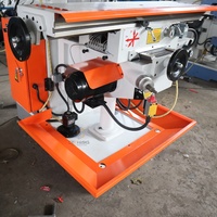 Machine de perçage et de fraisage verticale DECHANG ZX6350A, moteur 220V, boîte de vitesses, broche conique NT40 haute précision, capacité moyenne 120mm