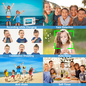 48MP High Resolution HD 1080p 16x Digital Smile <b>Capture</b> Small Cute Video - Product Image 3