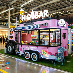 ZOWN Hot Sale New Condition Mobile Food Truck Fully Equipped Street Kitchen for Pizza Mobile Concession Bar <b>Trailer</b> - Product Image 6