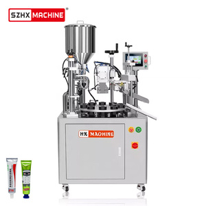 液体製造プラント用の半自動ソフトチューブ充填およびシール機 - Product Image 4