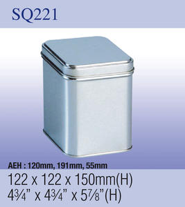 Контейнер для пищевых продуктов с квадратным шарнирным принтом - Product Image 6