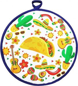 Custom Wholesale Tortilla <b>Warmer</b> Pouch 12 Inch Large Size Insulated <b>Microwaveable</b> Fabric Keeps Flour Tortillas - Product Image 1