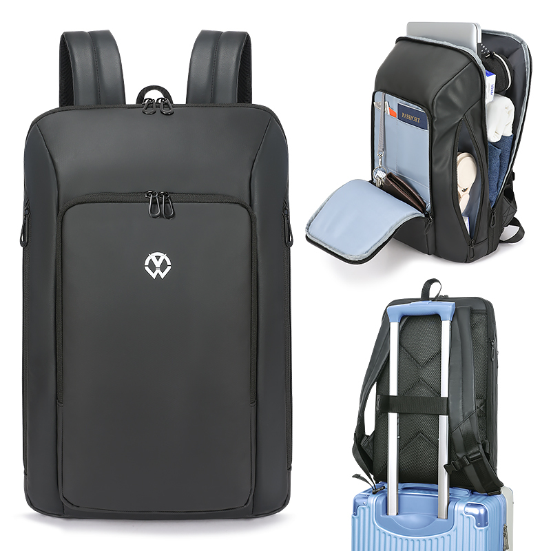 60L Sports Style Luggage Expandable Black