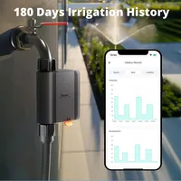 Ewelink SONOFF SWV-BSP Vanne d'eau intelligente Zigbee3.0 IP55 Système d'irrigation automatique Convient au Royaume-Uni, à la plupart des pays d'Europe