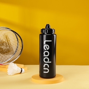 1000ML BPA-Free Sport Squeeze borraccia Design moderno con coperchio per palestra e ciclismo facile da spremere a tenuta stagna Mountain Bike Bidon - Product Image 2