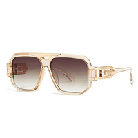 Lunettes de soleil polarisées UV400 pour homme, style rétro moderne, monture intégrale, modèle 093, pour le commerce transfrontalier 2026, tendance INS, idéales pour le street style et la photographie.