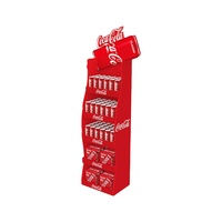 Support d'affichage au sol en carton ondulé personnalisé professionnel FSDU pour la vente au détail de snacks et biscuits en supermarché