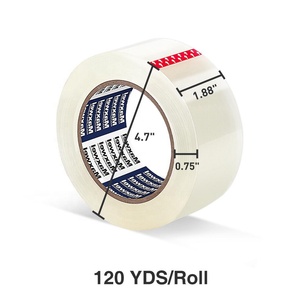 Chất lượng đảm bảo chất kết dính cao Heavy Duty 0.05 mét Độ dày rõ ràng <span class=keywords><strong>Bopp</strong></span> đóng gói Băng - Product Image 2