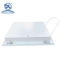 Panel de Luz LED Plano para Techo de Cuarto Limpio, 595x595, 40w, Retroiluminado, Ángulo de Haz de 160 Grados, Suministro de China