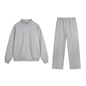 ALOGO Felpa Sportiva Stampata con Cappuccio e Cordoncino, Etichetta Logo, Vestibilità Ampia Unisex, Set Tuta in Nylon/Cotone - Product Image 4