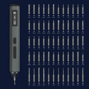 60 in 1 <b>Mini</b> Screwdriver Set, Aluminum Case, 0.5N.m, 60 Bits, Magnetic Storage, Repair <b>Tool</b> <b>Kit</b> - Product Image 2