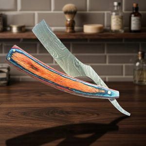 Navaja de Afeitar Recta de Acero Inoxidable ASAP para Hombres, Uso Profesional de Barbería, Mango de Madera, Navaja para Afeitar la Barba - Product Image 6