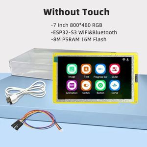 Dxd ESP32-S3 ban phát triển với 7 "Màn hình cảm ứng <span class=keywords><strong>LCD</strong></span> hiển thị đồ họa Wifi Bluetooth MCU lvgl - Product Image 2