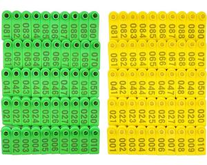 CMRFID 001-100 Étiquettes de tête en cuivre personnalisables pour bétail d'animaux de ferme Étiquette d'oreille de chèvre pour mouton - Product Image 1