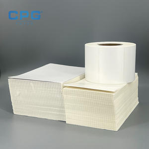 Etiqueta Adhesiva Térmica Personalizada de Alta Sensibilidad, 4x4 Pulgadas, 100x150mm, 125gsm, Papel de Etiqueta Térmica para Precios en Tiendas Minoristas - Product Image 1