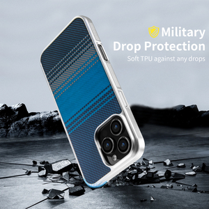 Custodia per telefono in vera fibra di aramide Kevlar <span class=keywords><strong>e</strong></span> carbonio per <span class=keywords><strong>iPhone</strong></span> 17/17 Air/17 Pro/17 Pro Max - Product Image 4