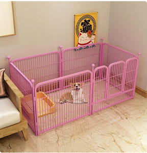 Casa per animali in ferro metallo cane recinzione cuccia per cani grande grande cane box interno ed esterno - Product Image 4