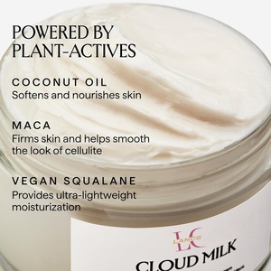 แลนซ์ ไพรเวท เลเบล คลาวด์ มิลค์ โคโคนัท มาคา เฟิร์มมิ่ง บอดี้ ครีม ครีมบำรุงผิวเนื้อนุ่ม ซึมซาบเร็ว ช่วยให้ผิวเรียบเนียนกระชับขึ้น เหมาะสำหรับผิววีแกน - Product Image 3