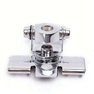 Silver Stainless <b>Steel</b> Mount <b>Bracket</b> Tilt <b>Angle</b> Adjust Antenna <b>Bracket</b> - Product Image 3