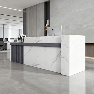 Moderno legno massello durevole oblungo commerciale <span class=keywords><strong>Reception</strong></span> <span class=keywords><strong>ufficio</strong></span> <span class=keywords><strong>ufficio</strong></span> di lusso <span class=keywords><strong>Reception</strong></span> <span class=keywords><strong>Reception</strong></span> <span class=keywords><strong>ufficio</strong></span> esecutivo - Product Image 4