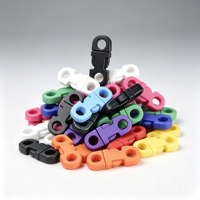Boucle de sécurité latérale en plastique de 5 mm, mini, de luxe, à dégagement rapide, étanche, durable, écologique, portable pour accessoires de sac
