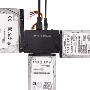 Adaptador USB3.0 a IDE SATA, conector externo para disco duro de 2,5 y 3,5 pulgadas para transferencia y copia de seguridad de datos - Product Image 2