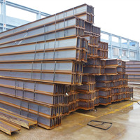 Viga de Acero al Carbono Laminada en Caliente para Construcción Prefabricada, Servicios de Corte y Soldadura, Grados Q235/Q355/SS400/A36