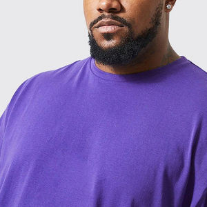 100% coton 180 grammes T-shirt ample surdimensionné de haute qualité pour hommes Logo personnalisé impression en mousse T-shirt imprimé bouffant 3d - Product Image 5