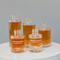 Flacon compte-gouttes sans air en verre recyclé personnalisé, rechargeable, 15ml, 20ml, 30ml, 40ml, 50ml, pour gouttes oculaires, blanchissant, hydratant, vente en gros