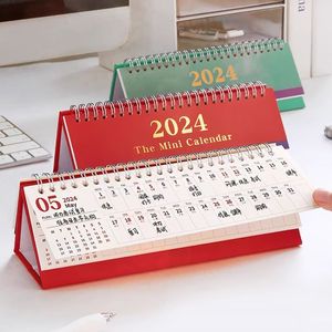Biểu Tượng Tùy Chỉnh <span class=keywords><strong>Mini</strong></span> Xách Tay Thiết Kế Sáng Tạo Tùy Chỉnh Xoắn Ốc Năm Mới Bàn Lịch In Ấn - Product Image 1