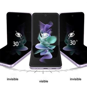 Protector de Pantalla de Hidrogel Suave con Privacidad para Samsung Galaxy Z Flip 4, Flip5, Fold5, Anti-Espía, Resistente a Arañazos - Product Image 5