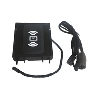 Support de carte de charge de téléphone sans fil pour Mercedes Benz W205 C180 C200 GLC Classe C C43 C64 accessoires intérieur