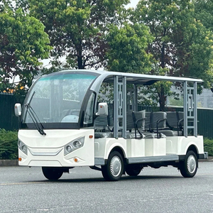 Bus électrique <span class=keywords><strong>de</strong></span> tourisme confortable à 4 roues et 11 places, ouvert, pour sites touristiques et excursions - Prix usine - Product Image 2