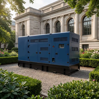 Groupe électrogène diesel silencieux Yuchai 20Kw 25Kva 30Kw 50Kw à démarrage automatique ATS 60/50 Hz, type remorque mobile insonorisé