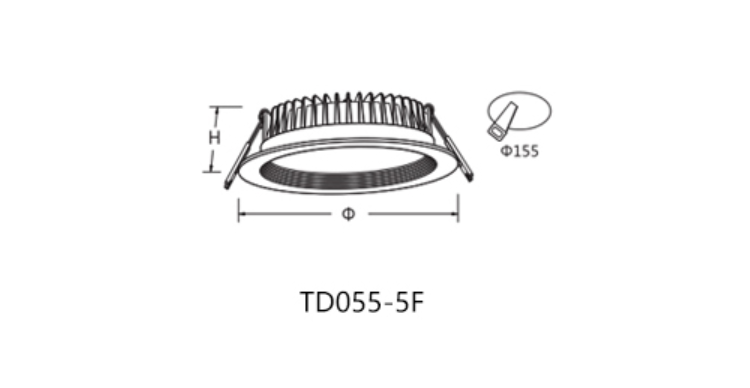 TD055-5F  12W