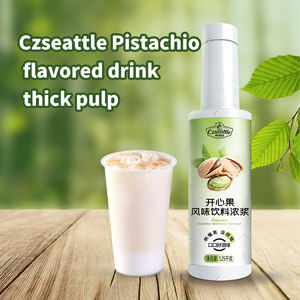 Concentré <span class=keywords><strong>de</strong></span> <span class=keywords><strong>sirop</strong></span> aromatisé à la <span class=keywords><strong>pistache</strong></span> Czseattle pour boissons et boissons aromatisées pour les matières premières du thé à bulles - Product Image 3