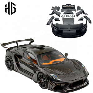 Kit de carrocería ancha estilo MSY de alta calidad para <span class=keywords><strong>Maserati</strong></span> <span class=keywords><strong>MC20</strong></span>, actualización estilo Mansory, alerón delantero, difusor trasero, pasos de rueda y capós. - Product Image 1