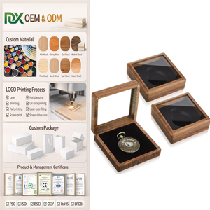 Boîte à montres en bois de luxe portable pour hommes et femmes, boîte cadeau personnalisée pour montres, étui organisateur de montres de haute qualité - Product Image 1